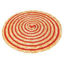 Set 6 Tovagliette Ø38 cm  in Paglia e Carta VdE Tivoli 1996 Spiral