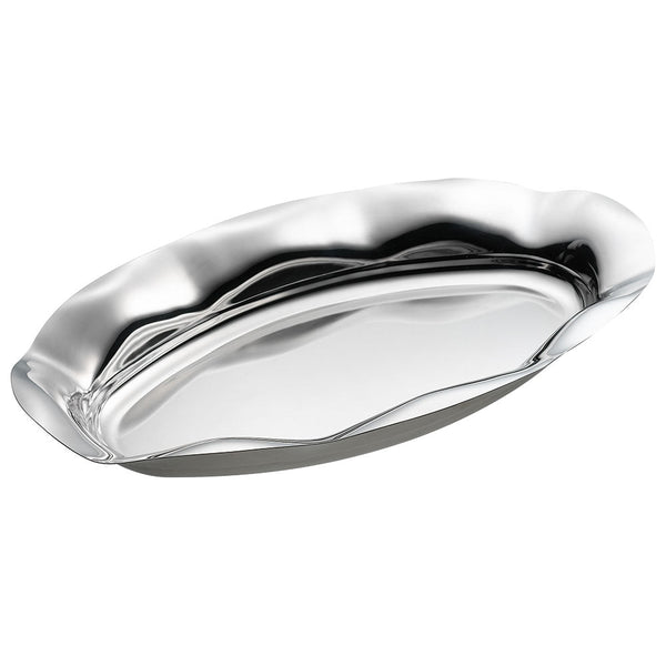 sconto Ovales Mittelstück aus Edelstahl Eme Le Onde