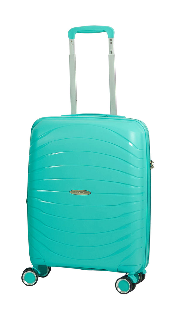 online Trolley Valigia Bagaglio a Mano Rigido Espandibile in Polipropilene TSA Ravizzoni Alaska Verde Tiffany