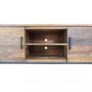 Mobile TV Bridger 150x40x55 h cm in Legno Marrone