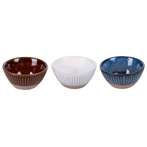 Set 3 Ciotole Ø8x4 cm 100 ml in Ceramica VdE Tivoli 1996 Reactive online