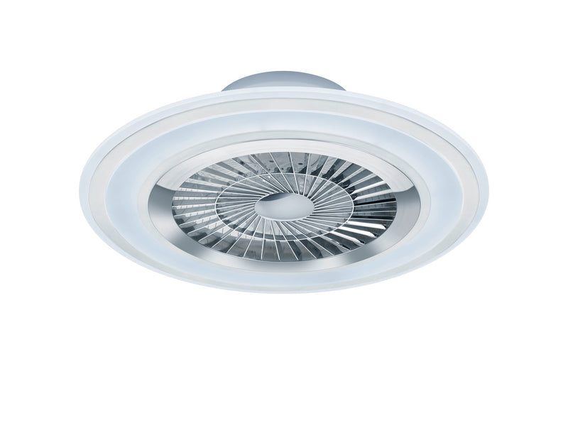 Plafoniera Ventilatore da Interno a led in PLASTICA Bianco Opaco
