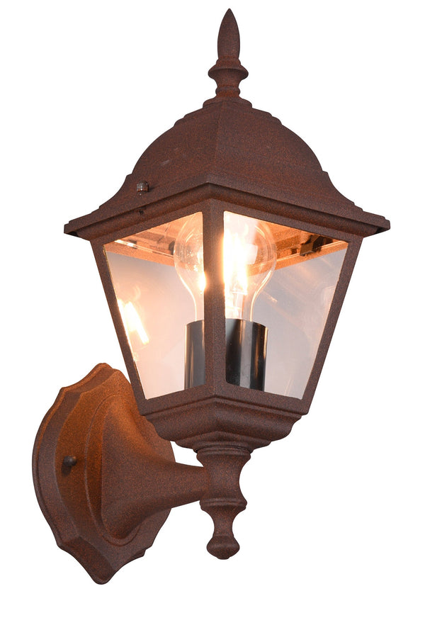 Applique da Esterno Attacco E27 in Alluminio Ruggine online