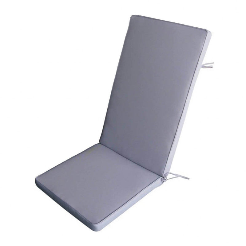 Cuscino Real Medio 90x40x4 in Poliestere Grigio