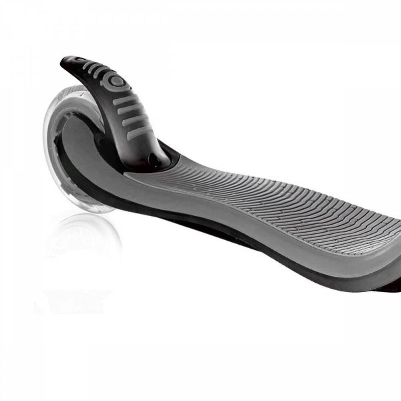 Monopattino 2 ruote Doppia Iniezione 3 Altezze Max 100Kg Globber Flow 125 Nero/Grigio