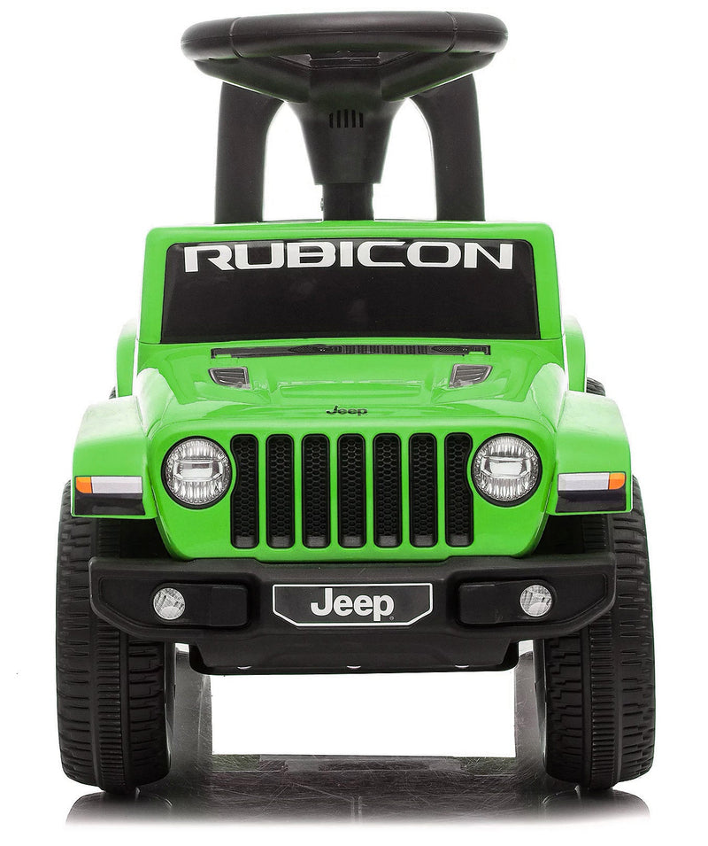 Macchina Cavalcabile per Bambini con Licenza Jeep Rubicon Verde