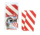 Set 2 pannelli adesivi antiurto 50x24 cm per garage e box