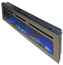 Bruciatore Elettrico da Incasso per Camini 2000W Chemin'Arte Brite Inox 3XL