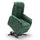 Elektrischer Liftsessel 2 Motoren 76x96x105 cm in Stoff Boston Green