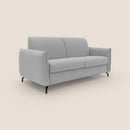 Divano Letto 3 Posti 195x95x96 cm in Tessuto Grigio