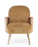 Poltrona 65x74x81h cm Dalida Mustard 
