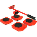 Set rullo e cuscinetti per trasporto mobili perso max 150 Kg