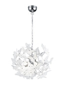 Lampada a Sospensione da Interno  G9 in Metallo Cromo