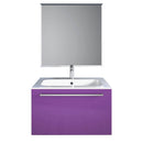 Mobile da Bagno sospeso Samoa 04 Laccato Lilla TFT