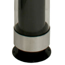 Doccia Solare da Giardino 28L Miscelatore e Lavapiedi ATI Docce N Grigio Antracite