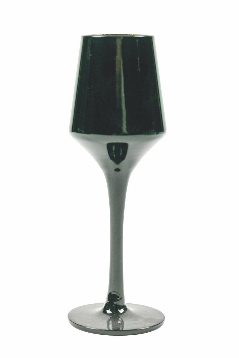 Set 6 Liquorini in Vetro 110 ml Villa d'Este Home Tivoli Black