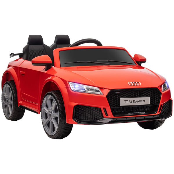 sconto Macchina Elettrica per Bambini Licenza Audi TT con Telecomando e Fari LED Rosso