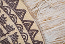 Dipinto su Tela Malindi 100x2,8x100 cm in Legno e Tessuto