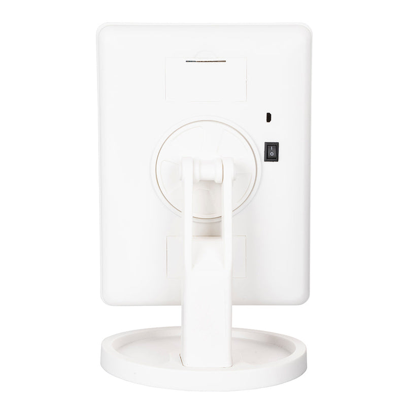 Specchio da Tavolo con LED per Trucco Make-Up Kooper  Bianco