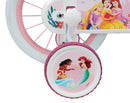 Bicicletta per Bambine 12" Disney Princess Freno Caliper e Stabilizzatori in Acciaio Hi-Ten Rosa      