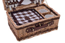 Cesto Valigetta da Pic Nic per 2 Persone 11 Pezzi con Borsa Termica