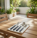 Servizio Set di Posate 24 pezzi in Acciaio Inox Eme Brio Blu 2