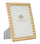 Ropy Gold Rahmen 25x2x30 cm aus Polyresin und Goldglas