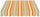 Fallmarkise 2x2,5m Polyestergewebe Dessin P3030