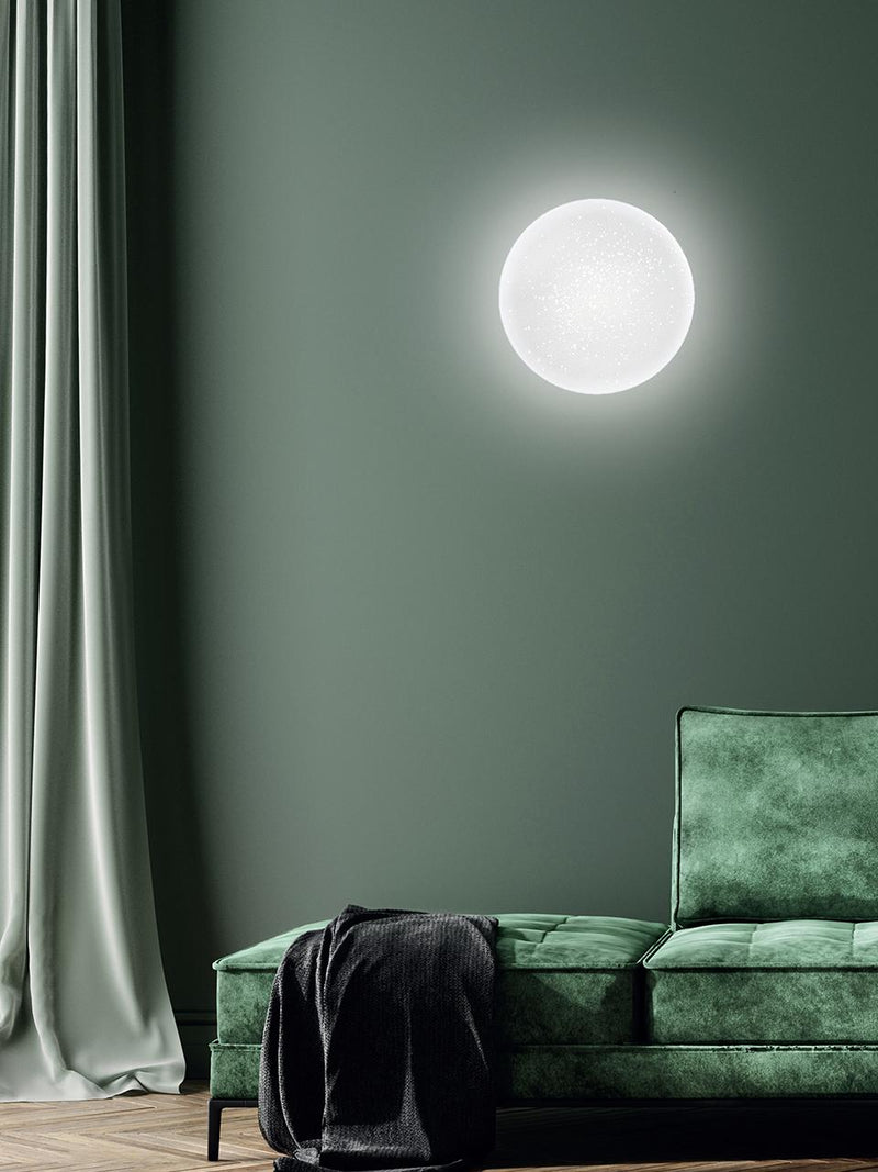 Plafoniera con Diffusore da Esterno a LED 12W 4000K Sovil Bianco