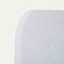 Pannello Fonoassorbente da Banco 100x45 cm Coppia di Morsetti Regolabili da Banco Finitura Grigio    
