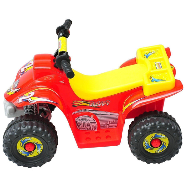 acquista Elektrisches Quad für Kinder 6V Rot und Gelb