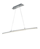 Lampada a Sospensione da Interno a LED in Metallo Cromo