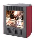 Stufa a Bioetanolo da Interno Mini Ruby 45x31x48,5 cm 2300W 1,5L Fiamma Statica Bordeaux 