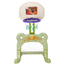 Porta da Calcio Canestro Basket 2 in 1 per Bambini dai 3 Anni 