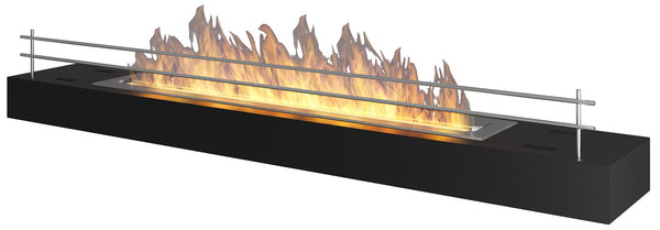 prezzo Camino a Bioetanolo da Tavolo 120x19 cm Firebox 1200 Nero Seconda Scelta