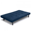 Divano Letto 179x91x76 cm in Tessuto Blu