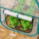 Mini Serra Pop Up 70x70x80 cm Pieghevole in Acciaio e Plastica   