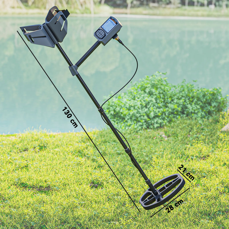 Metal Detector Professionale con 5 Modalità IP68 e Display LCD    