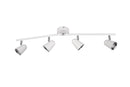 Faretto da Interno a LED in Plastica Bianco Opaco