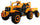 Elektrotraktor für Kinder 12V mit Anhänger Kidfun Rural Orange
