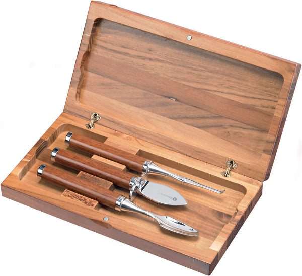 sconto 3-teiliges Besteckset für Schalentiere mit Alexander-Holz-Etui