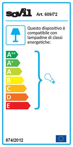 Lampada Applique Due Luci Colore Alluminio per Esterno Linea Square Livos