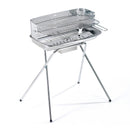 Barbecue a Carbone 60-40/xc inox Ompagrill Griglia 60x36 cm Struttura in Acciaio Inox      