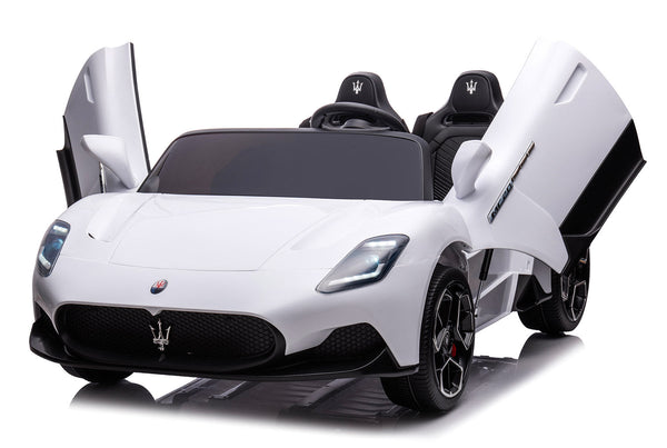 Macchina Elettrica per Bambini 12V con Licenza Maserati MC20 Bianca acquista