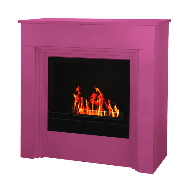 Camino a Bioetanolo da Pavimento 96x35xH96 cm Bellini Fucsia online
