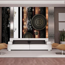 Fotomurale - Dorata L'Armonia Della Disperazione 300X210 cm Carta da Parato Erroi