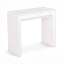 Consolle Allungabile 90x42,5/302,5xH76 cm in Mdf laccato Pinocchio Bianco