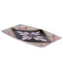 Piatto Rettangolare Stondato 46x29,5x3 cm  in Dolomite VdE Tivoli 1996 Infinito  