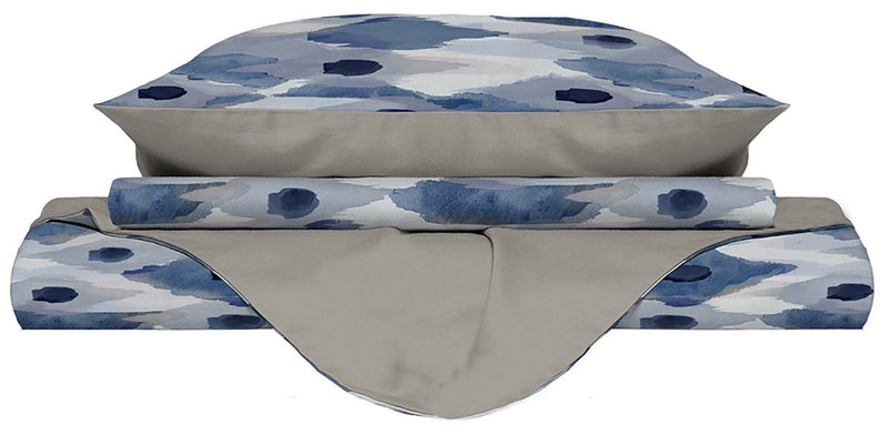 Copripiumino con Federe Stampato in Microfibra Calypso Varie Misure