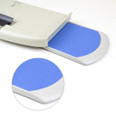 Supporto Porta Tastiera Estraibile con Ripiano Ausiliare per Mouse in Plastica Emuca Grigio